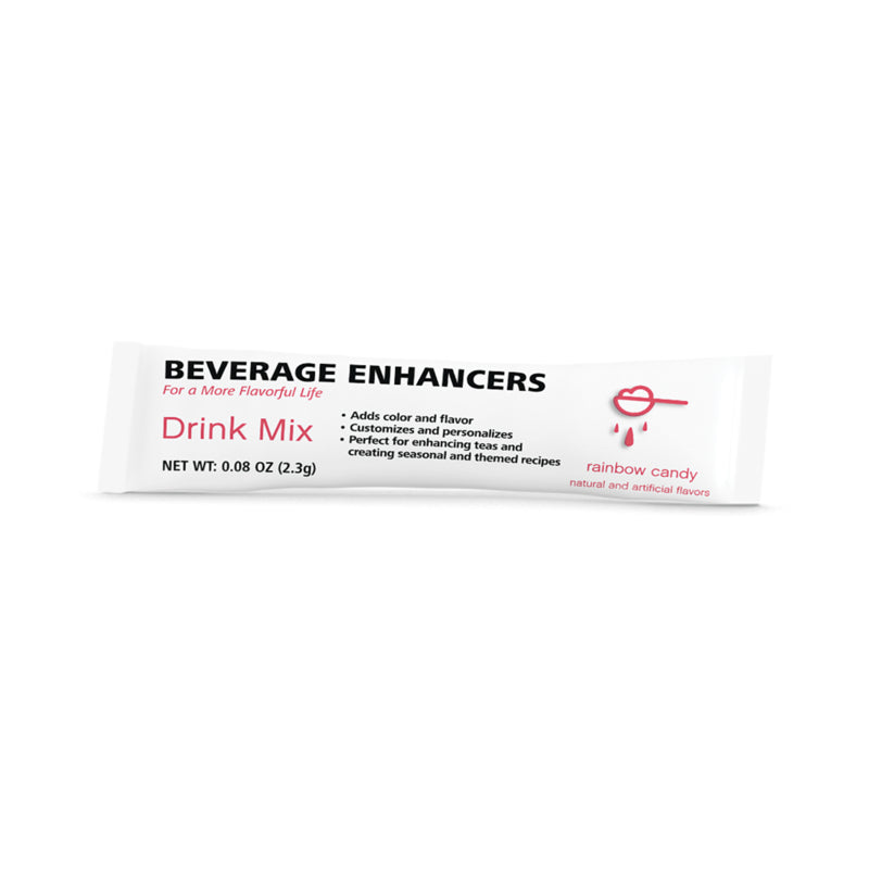 Beverage Enhancers Drink Mix Single-Serve Packets: Rainbow Candy 30 Packets