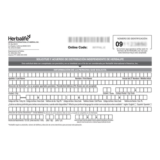 Digital Starter Kit Paper Application - Spanish